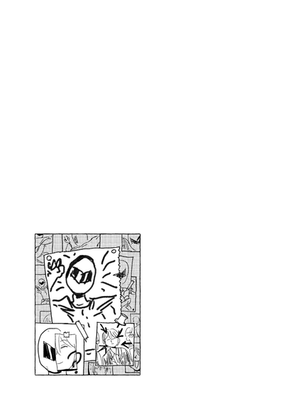 Zefiro and Yuko are drinking bubble tea in the school corridor when suddenly the teacher appears. Zefiro is blushing and runs off.